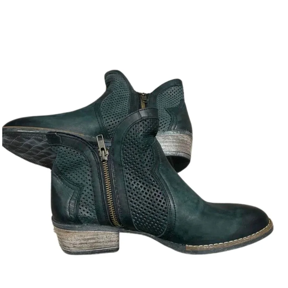 Sterling River Leather Booties - size 9 - Picture 1 of 5